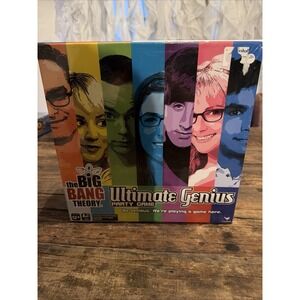 Big Bang Theory Ultimate Genius Party Game + Bonus Book NEW & Sealed!